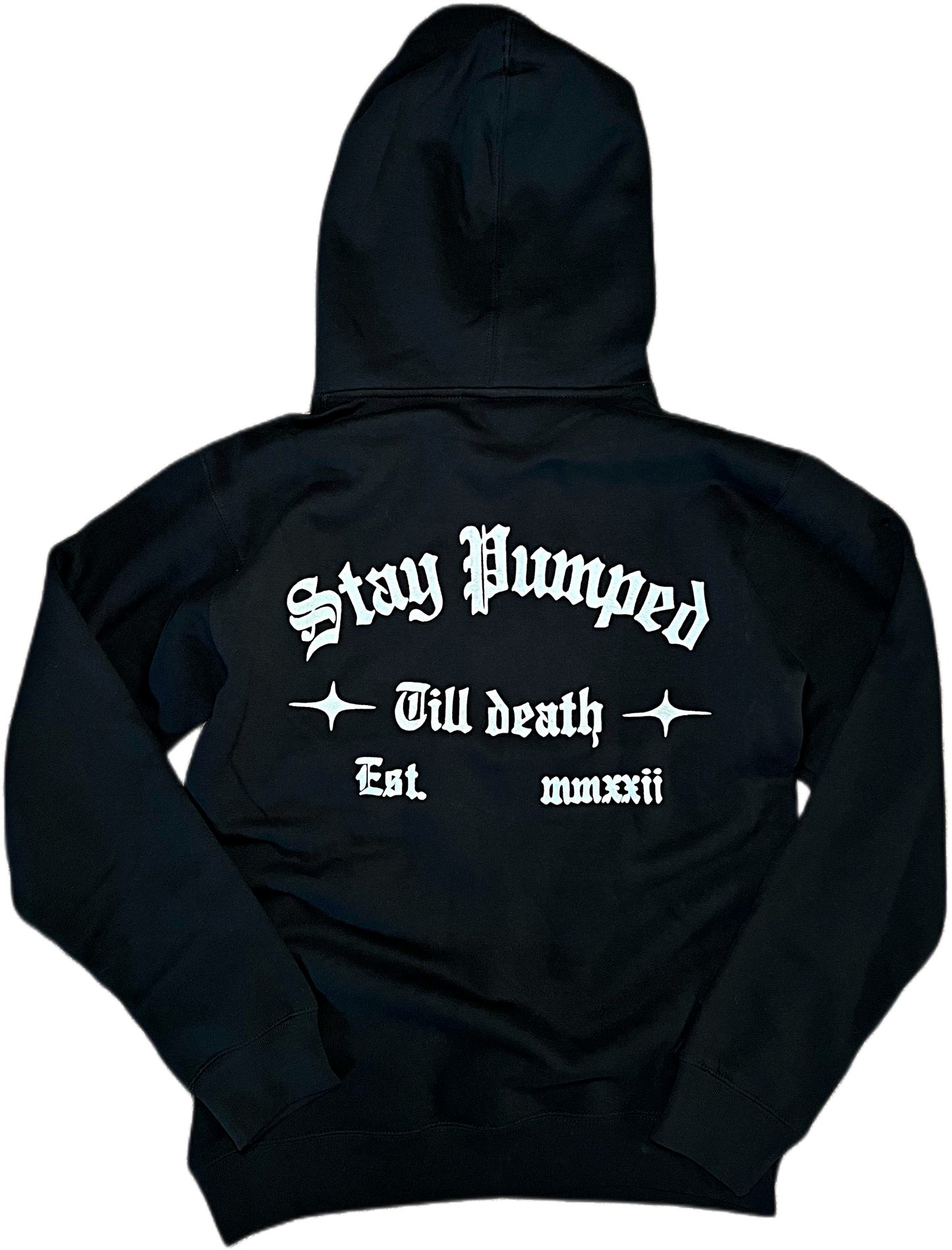 Stay Pumped Hoodie (Black)