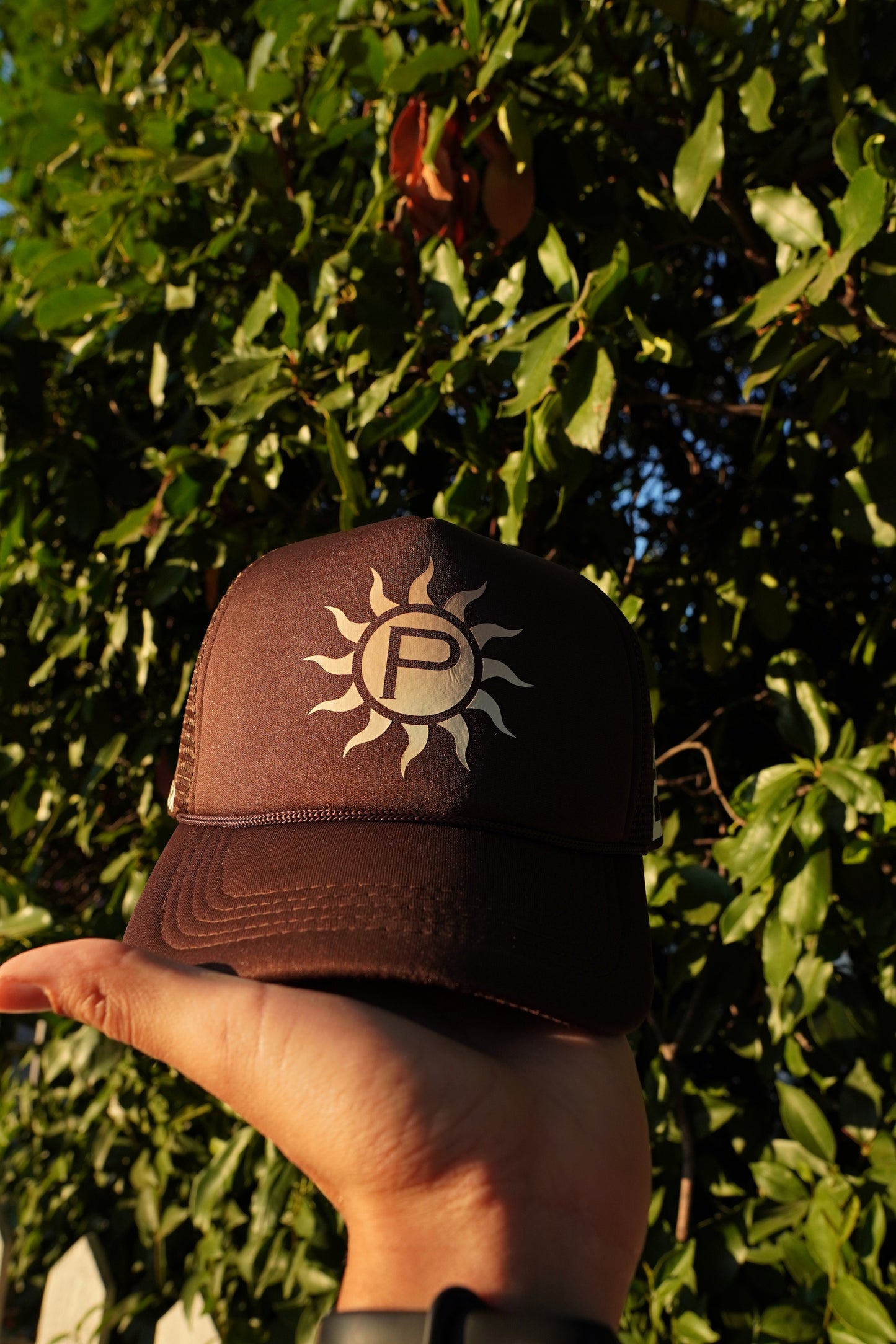Summer 25’ Brown Trucker Hat (Glow in the dark)