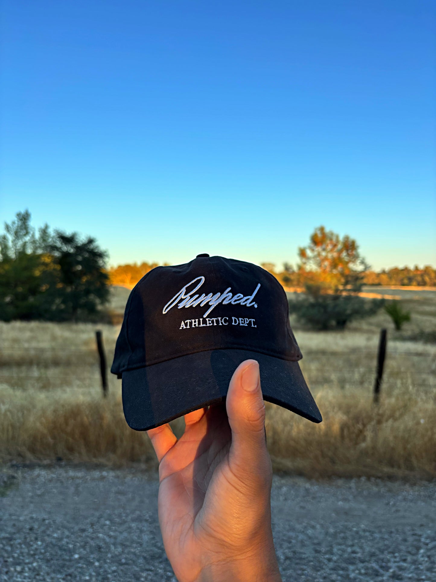 Black Pumped Athletic dept. Hat