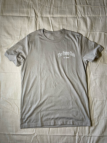 LIGHTWEIGHT TEE. (Stone Grey)