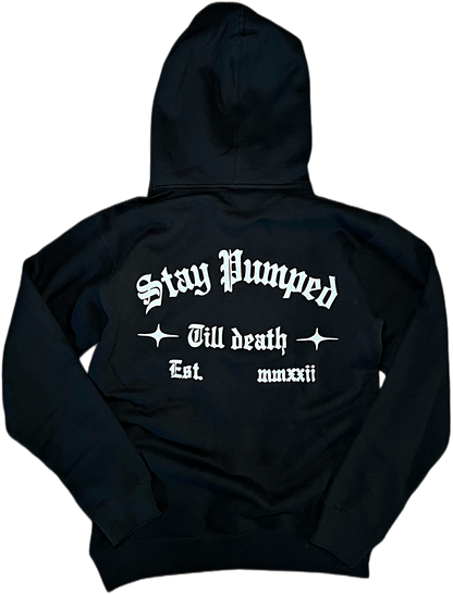 Stay Pumped Hoodie (Black)