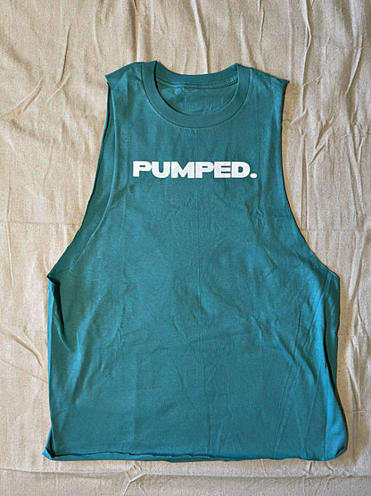 PUMPED. Cut-Off (Seafoam Blue)