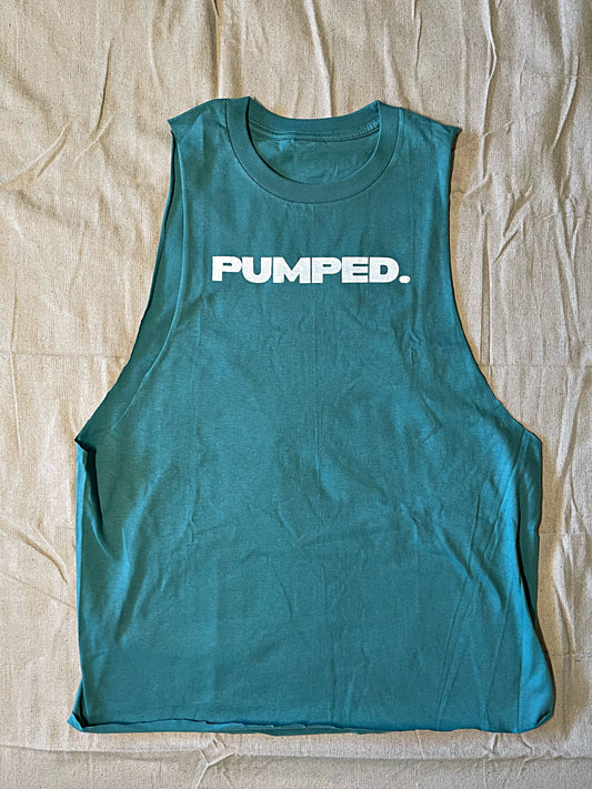 PUMPED. Cut-Off (Seafoam Blue)