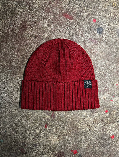 TPC Lightweight beanie (maroon red)