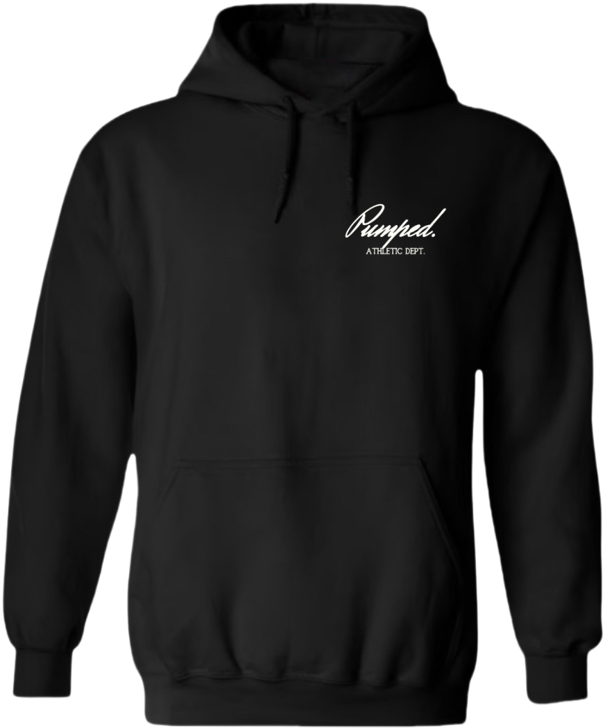 Black Pumped Hoodie (pre-order)