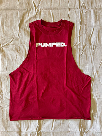 PUMPED. CUT-OFF (LIFEGUARD RED)